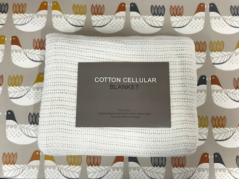 Cotton Cellular Blankets