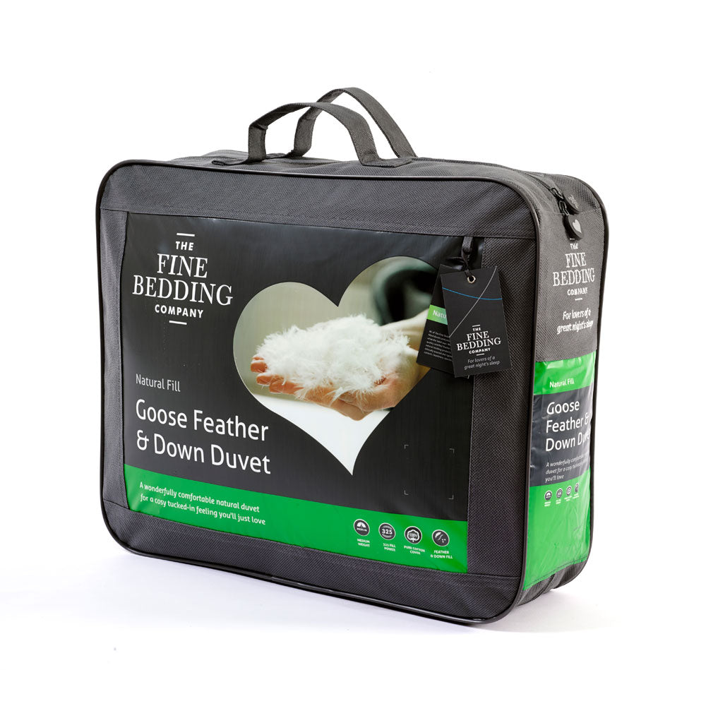 4.5 tog Goose Feather & Down Duvet