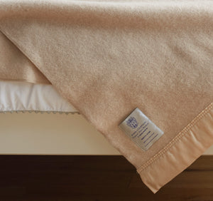 Champagne - North Star Pure New Wool Blanket